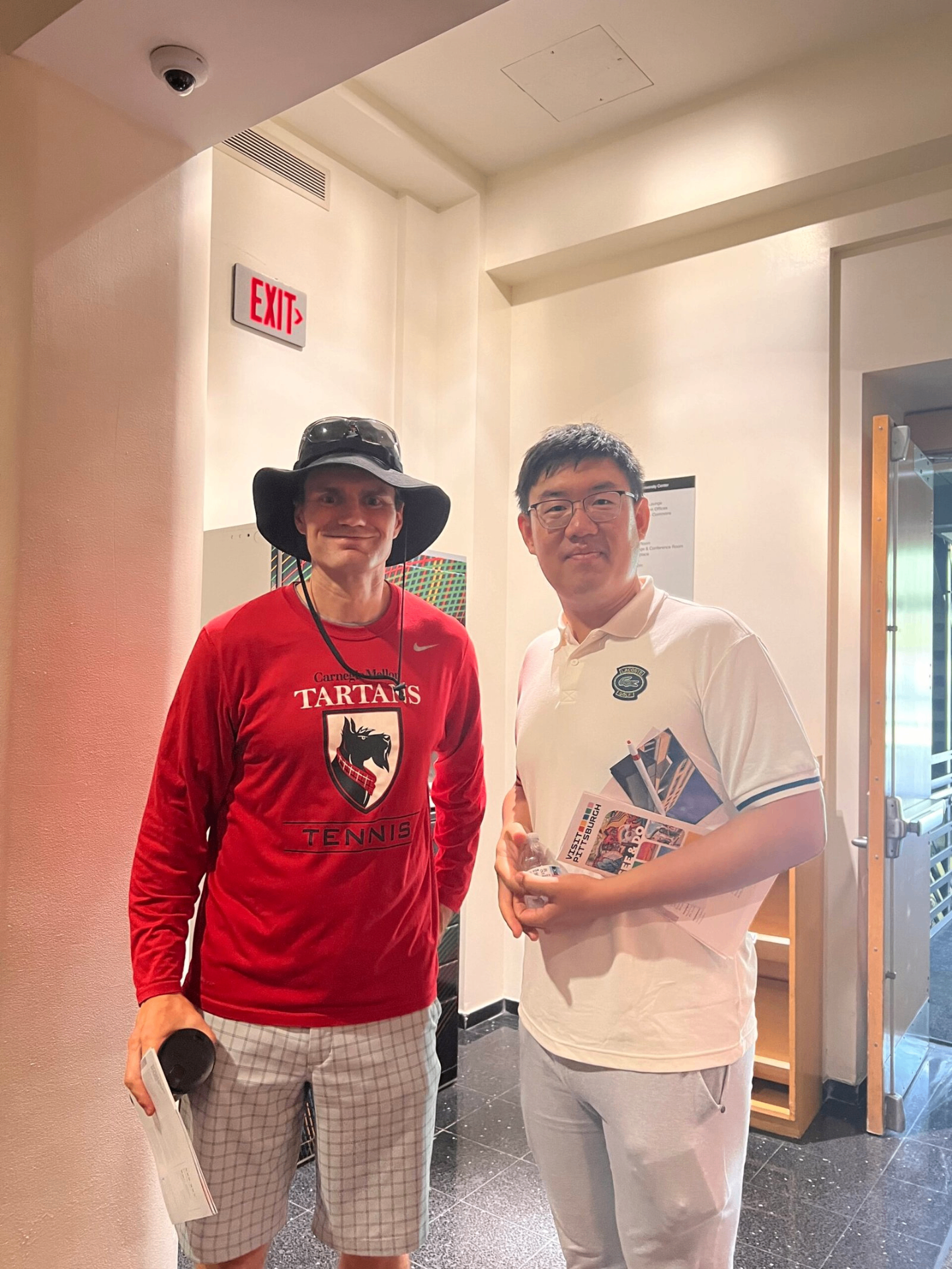 Meeting at Carnegie Mellon Tartans Tennis